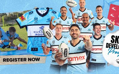 2021 Sharks Skills Development Program & The Chance to WIN a Signed Jersey!